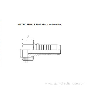 Metric Female Flat Seal 20211-T